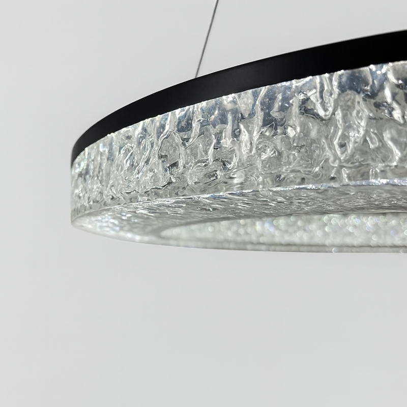 Підвісні люстри чорні D-60 cm / D-80 cm Led Black Ice 251018-100006348