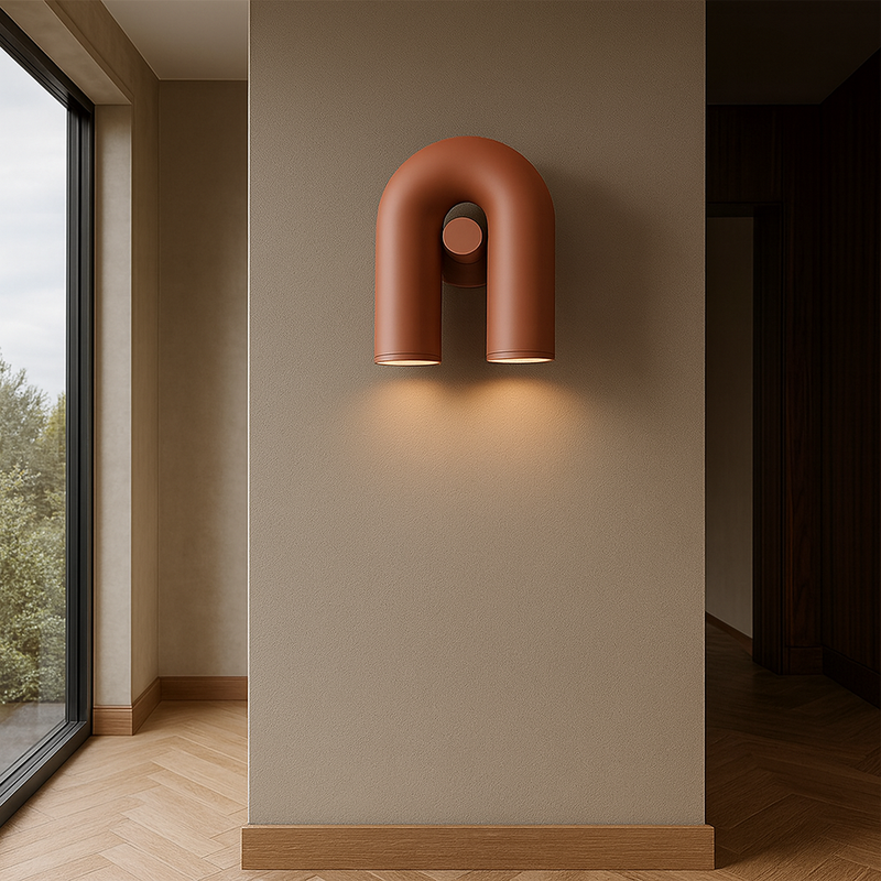 Настінний бра терракотовий L-25 см W-20 см 7W 4000K Terracotta Track Lamp 251058-100006349