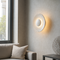 Настінний світильник білий D-16 cm Led 12W 3400K White Sunrise Gofre 251053-100006356