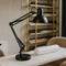 Настільна лампа чорна регулююча L-33.5 cm E27 Black Lamp 251064-100006370