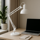 Настільна лампа біла регулююча L-33.5 cm E27 White Lamp 251064-100006371