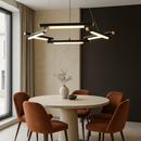 Підвісна люстра чорна D-65 cm Led 16W Black Pulse 251018-100006374
