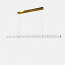 Підвісна люстра з білими перлинами L-120 cm Led 16W White Pearls 251018-100006379