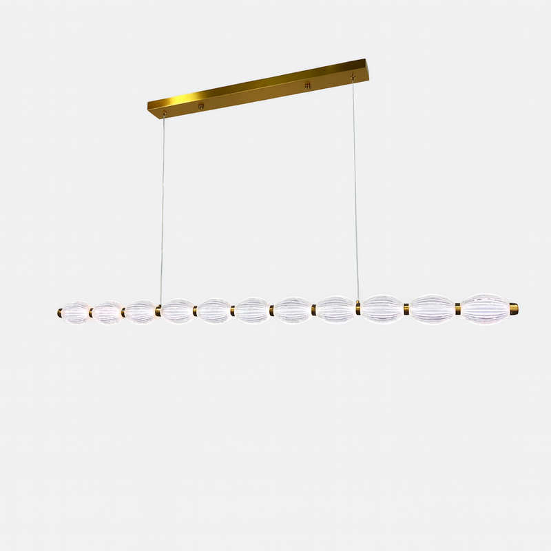 Підвісна люстра з білими перлинами L-120 cm Led 16W White Pearls 251018-100006379