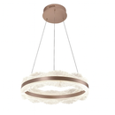 Підвісні люстри кавові D-40 cm / D-60 cm / D-80 cm Led Coffee Ice Glamour 251022-100006386