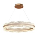 Підвісні люстри кавові D-40 cm / D-60 cm / D-80 cm Led Coffee Ice Glamour 251022-100006386