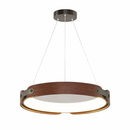 Підвісна люстра D-48 cm Led 48W 3000K-5000K Black+Wood Cowboy 260422-100007802