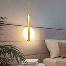 Підвісний світильник золотий L-42 cm Led 4.3W 4000K Gold+White Clips 250218-100004149