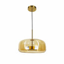 Підвісний світильник бурштиновий D-28 cm Led 8W 4000K Amber+Gold Jube 260118-100007219