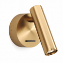 Настінний світильник золотий з вимикачем D-7.7 cm Led 3W 4000K Gold Circle 260758-100008434