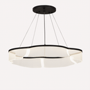Підвісна люстра чорна світлодіодна D-60 cm Led 43W Black Jellyfish 251035-100006391