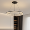Підвісна люстра чорна світлодіодна D-60 cm Led 43W Black Jellyfish 251035-100006391