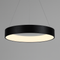 Підвісна люстра чорна кругла світлодіодна D-55 cm Led 62W Black Strict Ring 250819-100005807