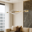 Підвісна люстра золота L-100 cm Led 35W 4000K Gold Jellyfish 251035-100006396
