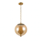Підвісний світильник бурштиновий D-30 cm E14 Amber Colours 250931-100006136