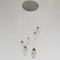 Каскадна люстра хромова D-40 cm Led 4000K Chrome Crystal 251035-100006410