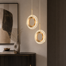 Підвісний світильник золотий W-31 cm Led Gold Rings 260758-100008437