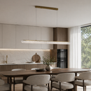 Підвісна люстра золота L-120 cm Led 3000K-6000K 12W White+Gold Ice 260418-100007821