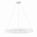Підвісна люстра біла D-60 cm Led 100W White Ice 260419-100007822