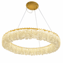 Підвісні люстри золоті D-50 cm / D-60 cm Led Gold Crystal 260688-100008161