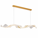 Видовжена люстра золота L-120 cm Led 3000K-6000K Gold Aurora 260688-100008163