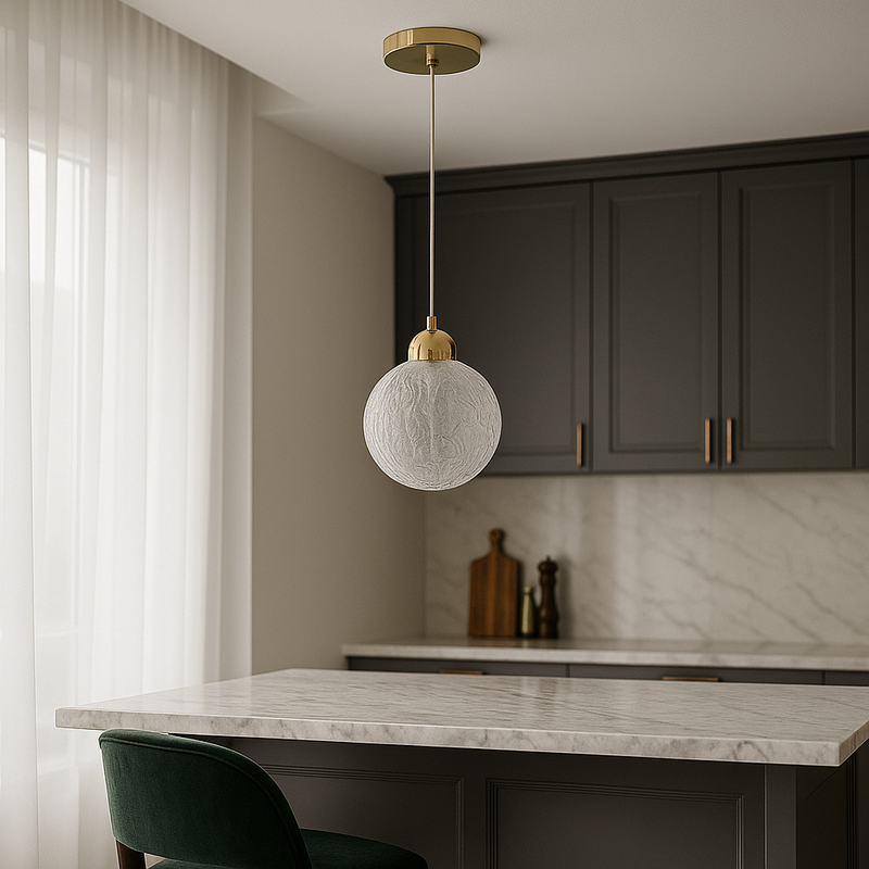 Підвісний світильник золотий D-15 cm Led 4.5W 4000K Gold Circle 251035-100006420