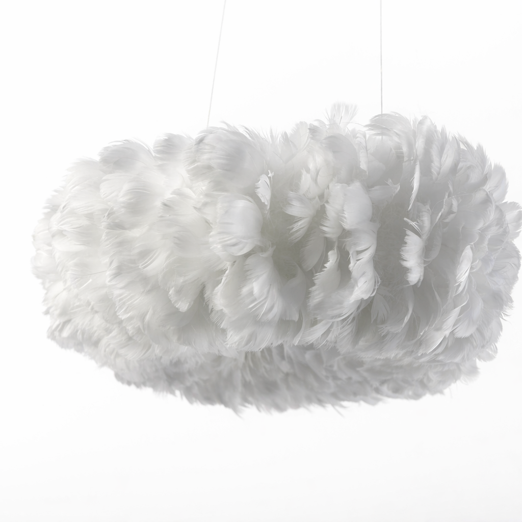 Люстра з пір'ям  D-50 cm / D-80 cm Pero Feather 210718-100000059