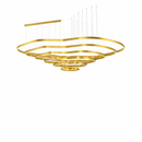 Люстра золота L-120cm Led 125W 3000K-6000K Gold Celestial 260118-100007235