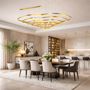 Люстра золота L-120cm Led 125W 3000K-6000K Gold Celestial 260118-100007235
