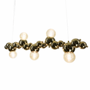 Підвісні люстри золоті L-100/120/130/150 cm E27 Gold Bubbles 260118-100007237
