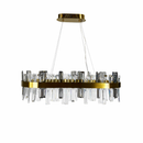 Підвісний світильник L-100 cm Led 58W 3000K 4000K 6000K Gold Empire 250118-100004058