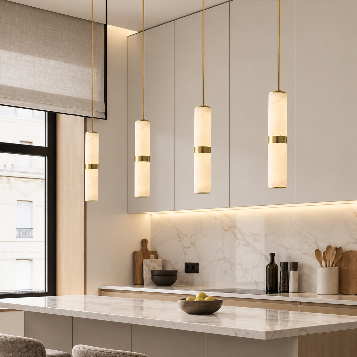 Підвісний світильник золотий D-6.5 cm Led 7W 4000K Gold Marble 260918-100008958