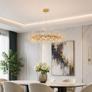 Підвісна люстра золота D-75 cm E14 Gold Dandelion 260688-100008176