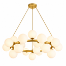 Підвісні люстри золоті D-55 cm / D-70 cm G9 Gold Faro Bollo 260688-100008179