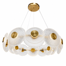 Підвісна люстра золота D-60 cm Led 100W 3000K-6000K Gold Bubbles 260688-100008181