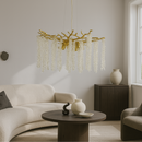 Люстра підвісна золота D-60 cm E14 Gold Tree 250753-100005606
