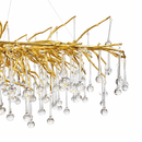 Підвісні люстри золоті L-100 cm / L-120 cm / L-160 cm G9 Gold Aqua 260118-100007246