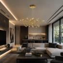 Люстра Rain L-80cm LED 16W Gold 250518-100004871