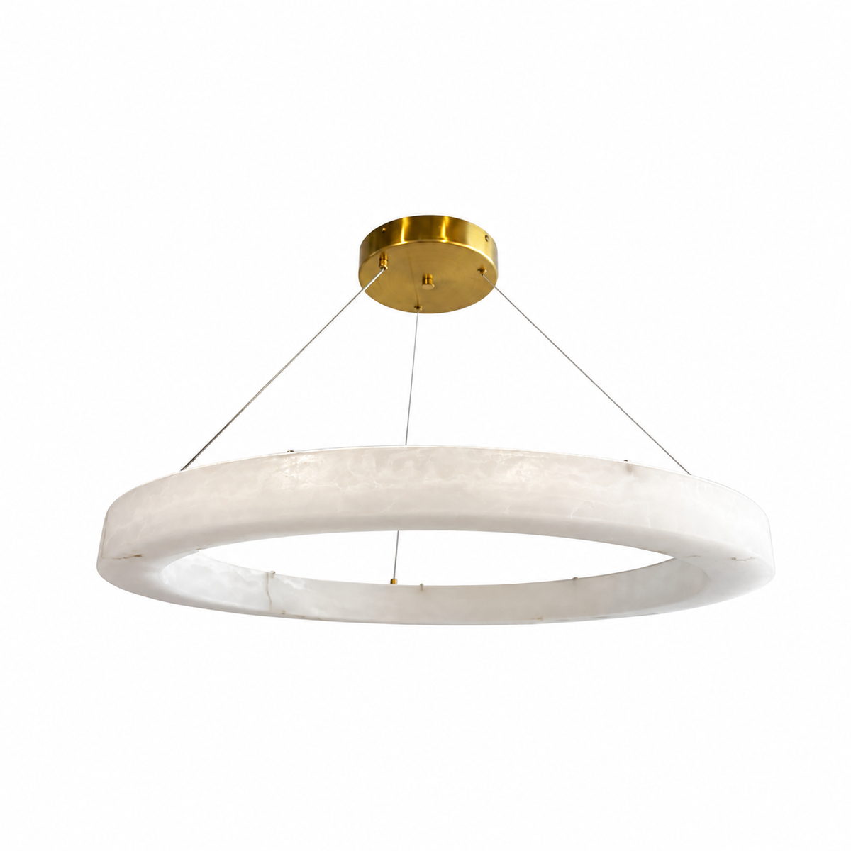 Підвісні люстри золоті D-60 cm / D-80 cm Led 3000K-6000K Gold Imitation Marble 260918-100008993