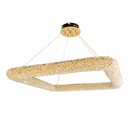 Підвісні люстри золоті L-40 cm / L-50 cm / L-60 cm / L-80 cm Led 3000K-6000K Gold Crystal 260618-100008122