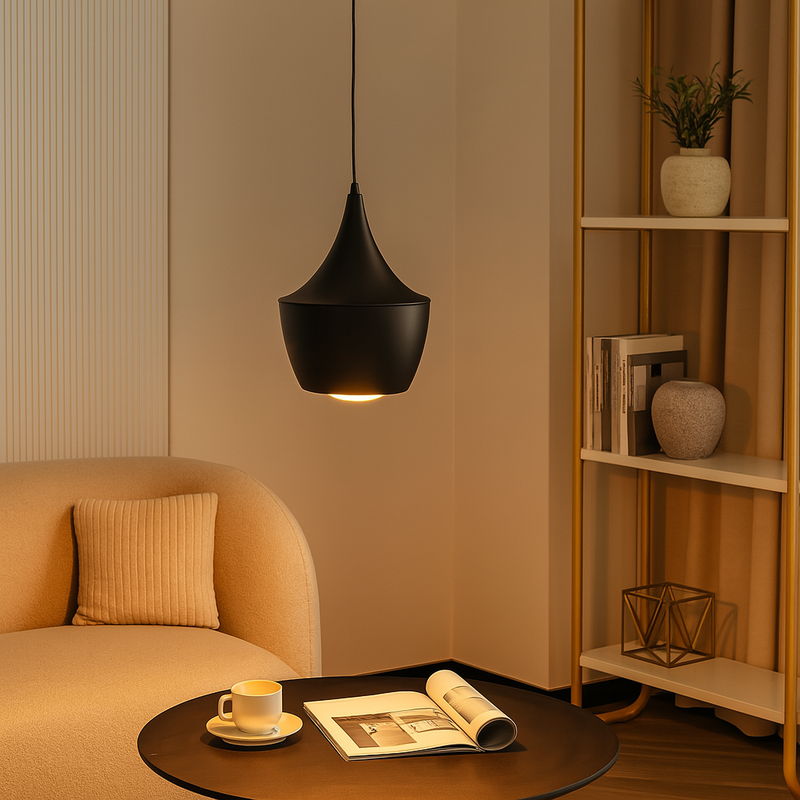 Підвіс Loft Н-30-120 см W-31 cм Black + Gold 240247-100003049