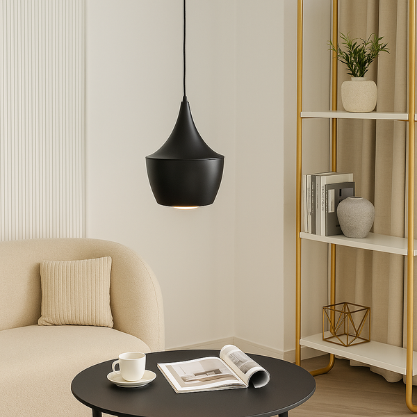Підвіс Loft Н-30-120 см W-31 cм Black + Gold 240247-100003049