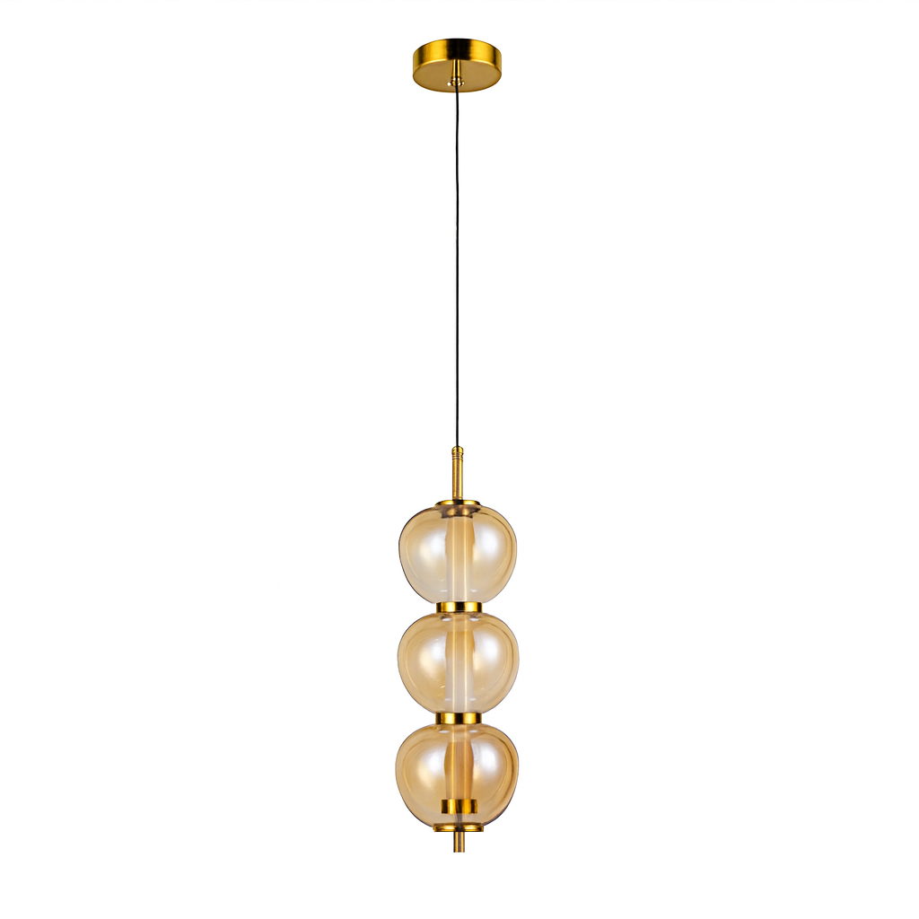Підвісний світильник бурштиновий H-42 cm Led 5W Colours 250931-100006182