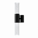Настінний світильник чорний H-35 cm Led 10W Black Bubble Tube 251176-100006540