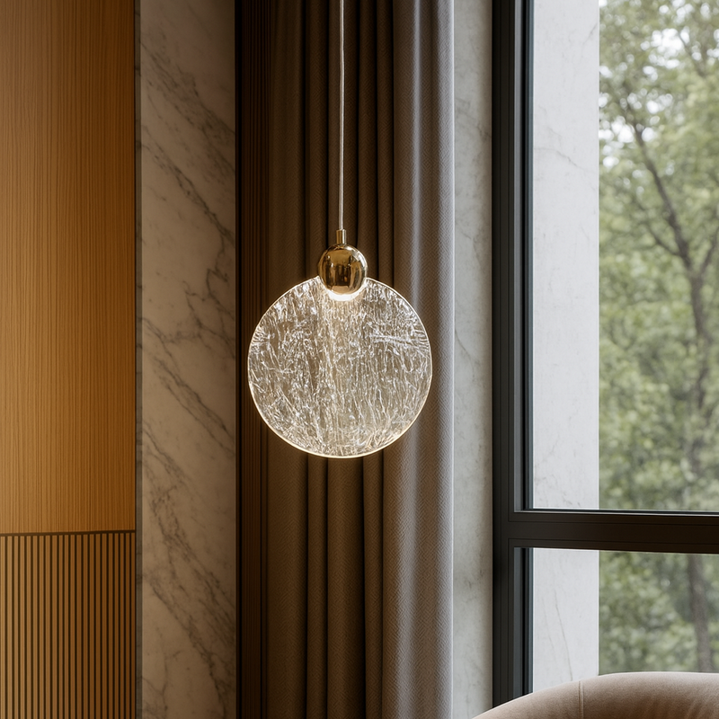 Підвісний світильник золотий D-15 cm Led 4.5W 4000K Gold Circle 251035-100006420