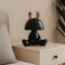 Настільна лампа чорний з золотом зайчик H-27 cm Led Black+Gold Rabbit 250840-100005818