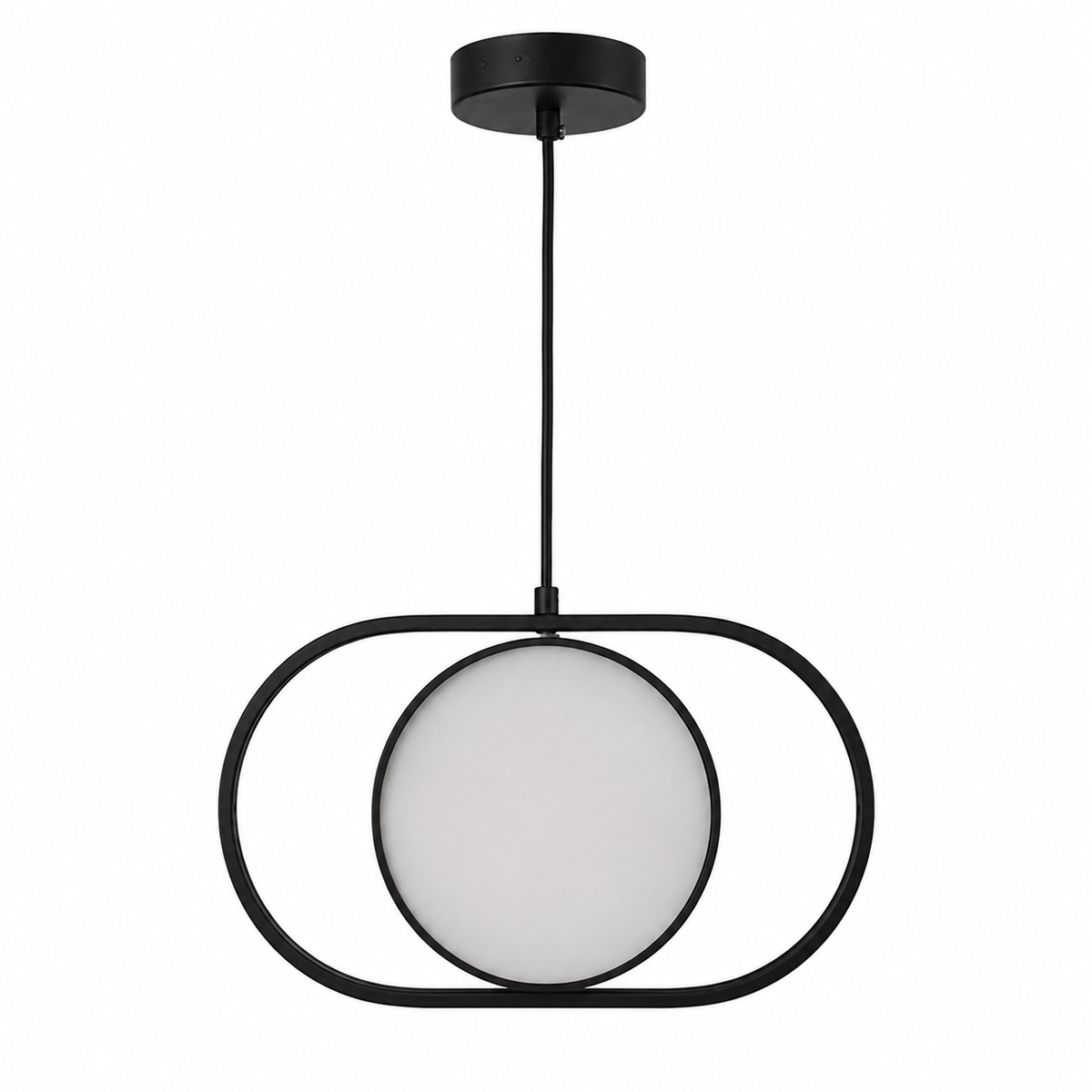 Підвісні світильники чорні L-30 cm / L-43 cm Led 3000K Black Horizontal 260666-100008193