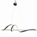 Люстра чорна видовжена L- 120 cm W-28 cm Led 115W Black Line Wave 251088-100006354
