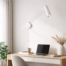 Бра на мотузковому вимикачу H-45 cm GU10 White Fiona 260240-100007557