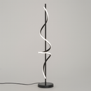 Торшер чорний хвилястий H-148 cm Led 38W 4000K Black Wave 250862-100005822